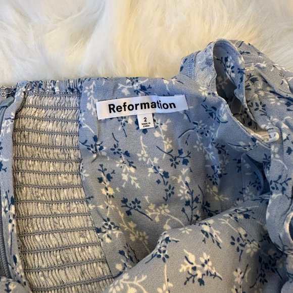 💝ONLY ONE!💝Reformation Tanis Dress in Brooke - Picture 13 of 14